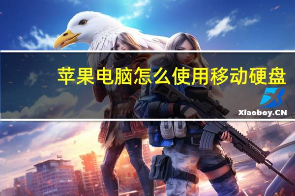 苹果电脑怎么使用移动硬盘