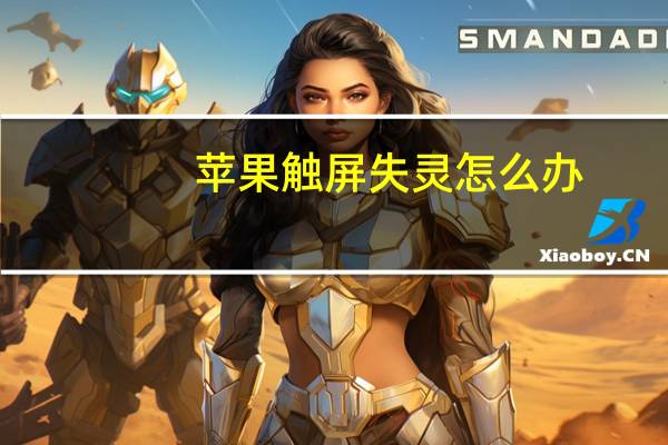 苹果触屏失灵怎么办