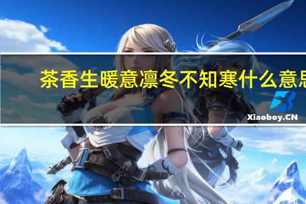 茶香生暖意凛冬不知寒什么意思