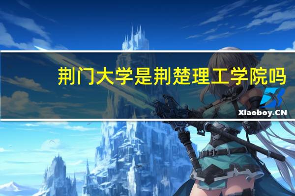 荆门大学是荆楚理工学院吗