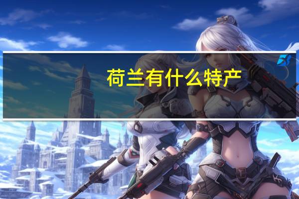 荷兰有什么特产