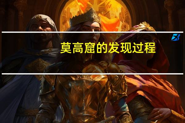 莫高窟的发现过程