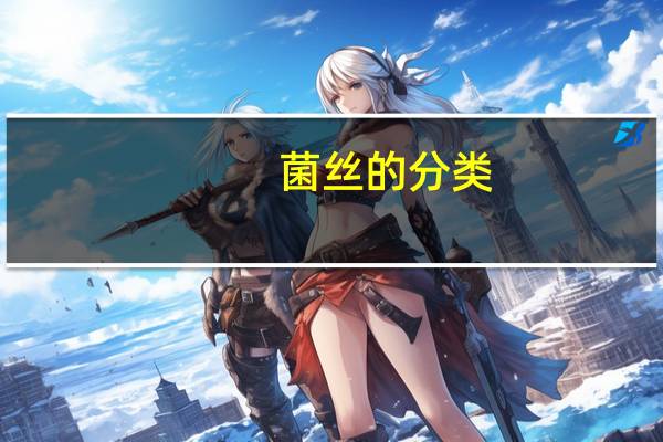 菌丝的分类