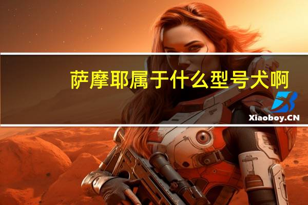 萨摩耶属于什么型号犬啊
