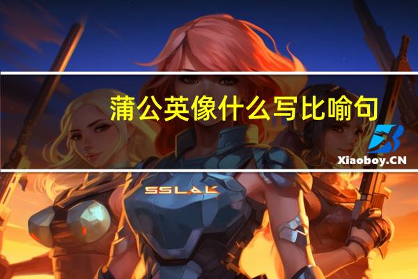 蒲公英像什么写比喻句