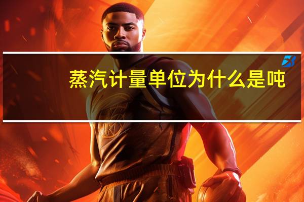 蒸汽计量单位为什么是吨