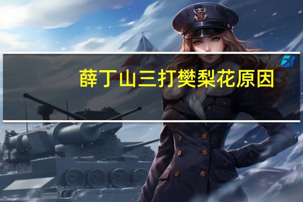 薛丁山三打樊梨花原因