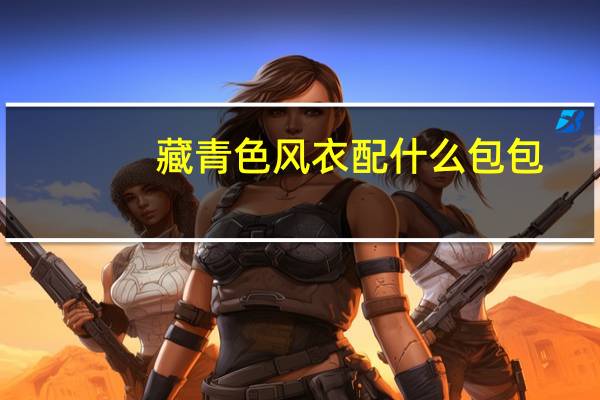 藏青色风衣配什么包包