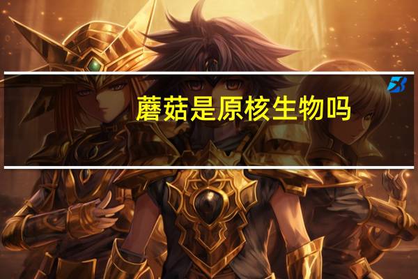 蘑菇是原核生物吗