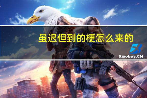 虽迟但到的梗怎么来的
