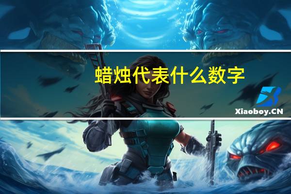 蜡烛代表什么数字