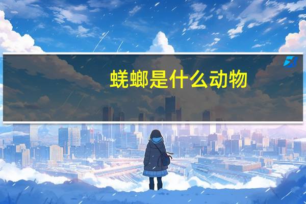 蜣螂是什么动物