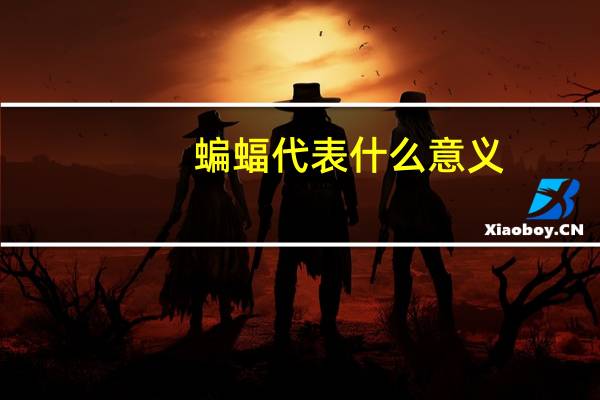 蝙蝠代表什么意义