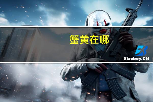 蟹黄在哪