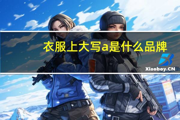 衣服上大写a是什么品牌