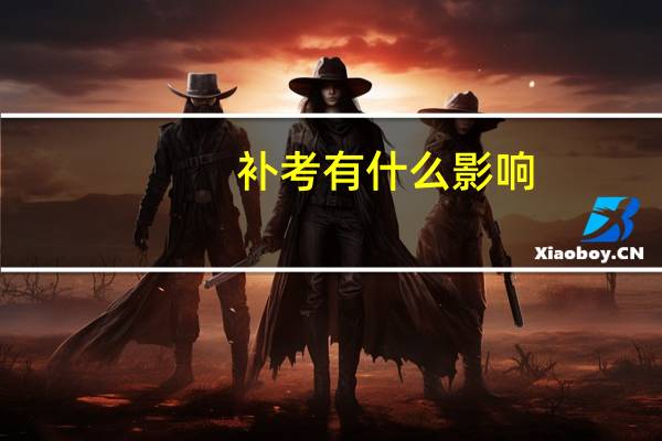 补考有什么影响