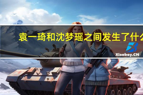 袁一琦和沈梦瑶之间发生了什么