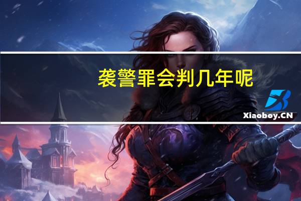 袭警罪会判几年呢