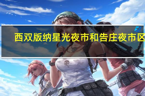 西双版纳星光夜市和告庄夜市区别