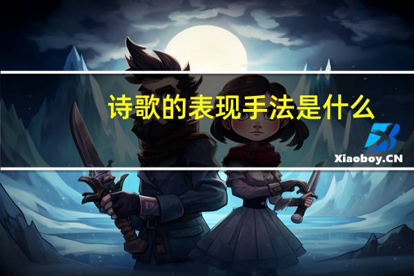 诗歌的表现手法是什么?