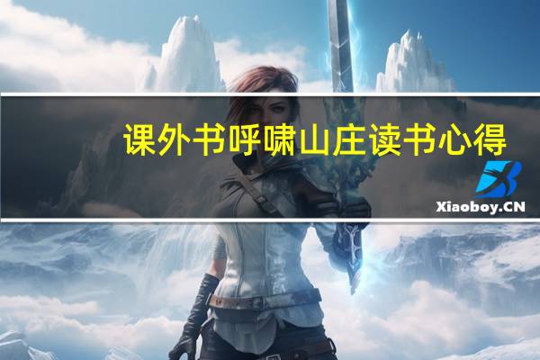 课外书呼啸山庄读书心得