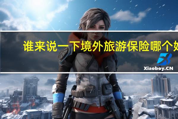 谁来说一下境外旅游保险哪个好