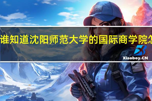 谁知道沈阳师范大学的国际商学院怎样啊