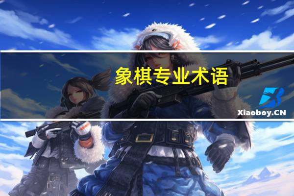 象棋专业术语