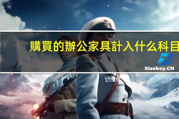 購買的辦公家具計入什么科目