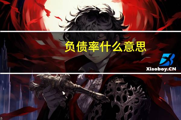负债率什么意思