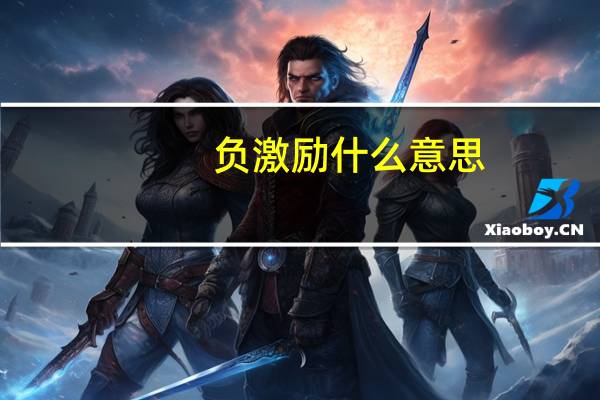 负激励什么意思