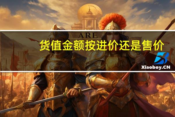 货值金额按进价还是售价