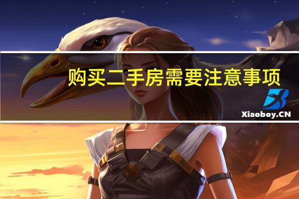 购买二手房需要注意事项