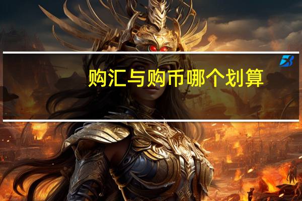购汇与购币哪个划算