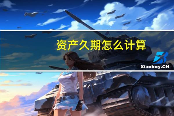 资产久期怎么计算