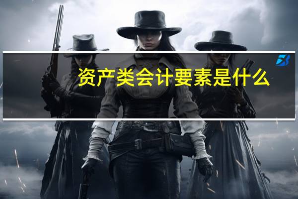 资产类会计要素是什么