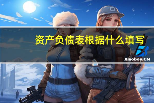 资产负债表根据什么填写