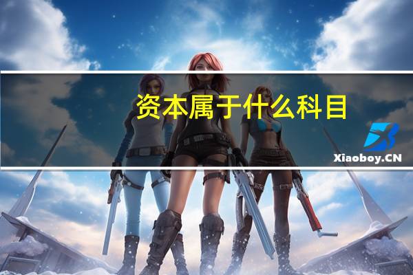 资本属于什么科目