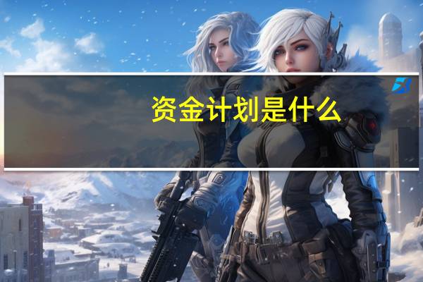 资金计划是什么