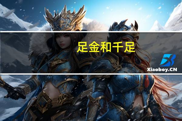 足金和千足-黄金的区别