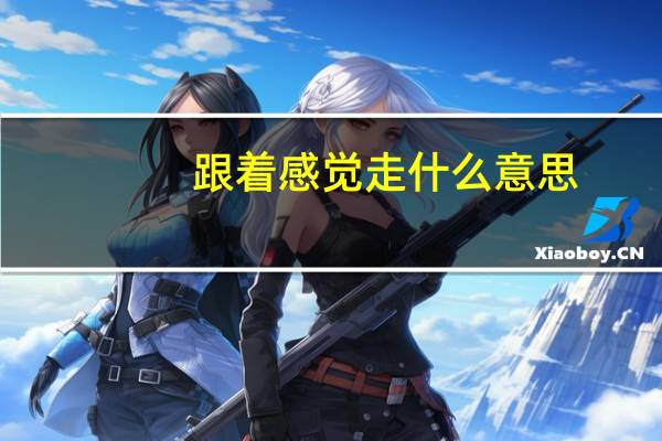 跟着感觉走什么意思