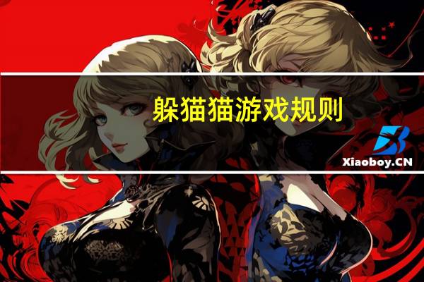 躲猫猫游戏规则