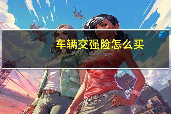车辆交强险怎么买