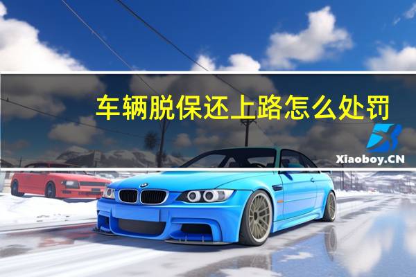 车辆脱保还上路怎么处罚