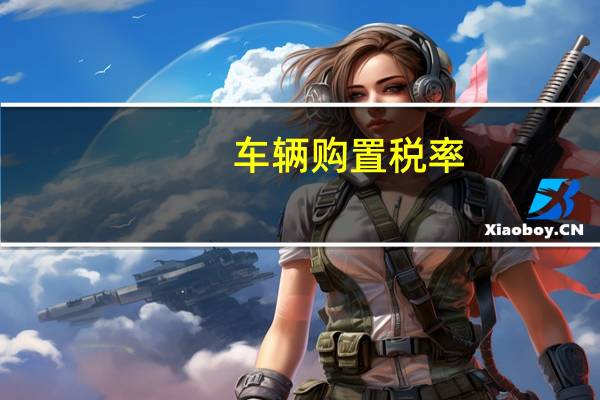 车辆购置税率