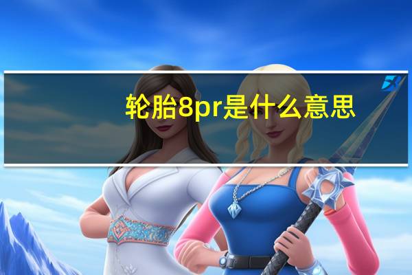 轮胎8pr是什么意思