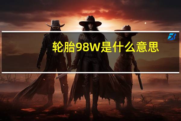 轮胎98W是什么意思