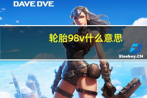轮胎98v什么意思