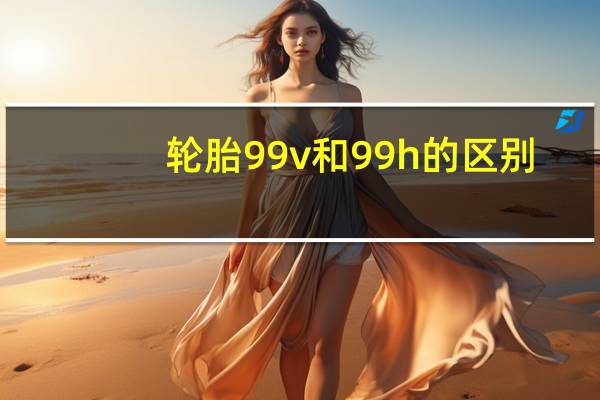轮胎99v和99h的区别
