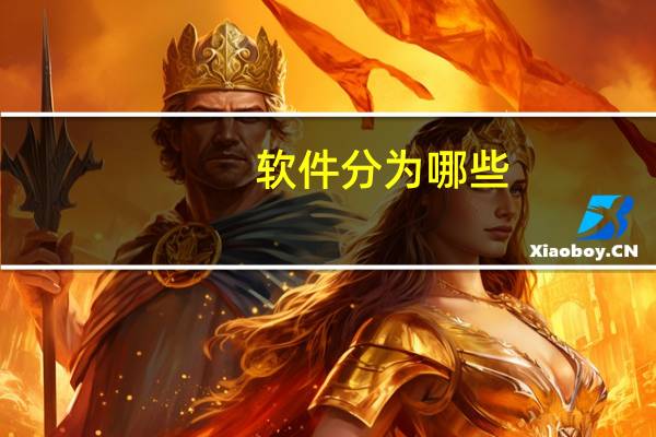 软件分为哪些
